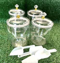 New Candy and cookie jars with lids