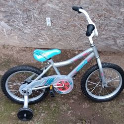 New Kids 16'' Unity Bike With Training Wheels 