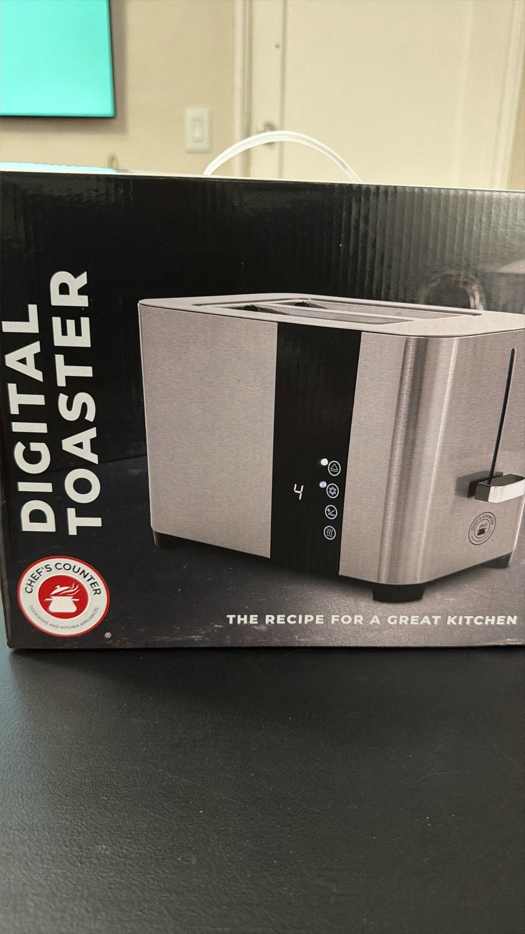 🔥 BRAND NEW – Chef’s Counter Digital Toaster (Sealed Box)