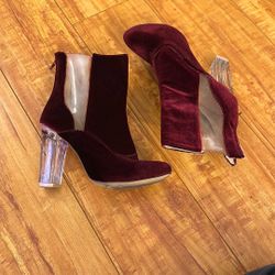 Burgundy Boots 7.5M 