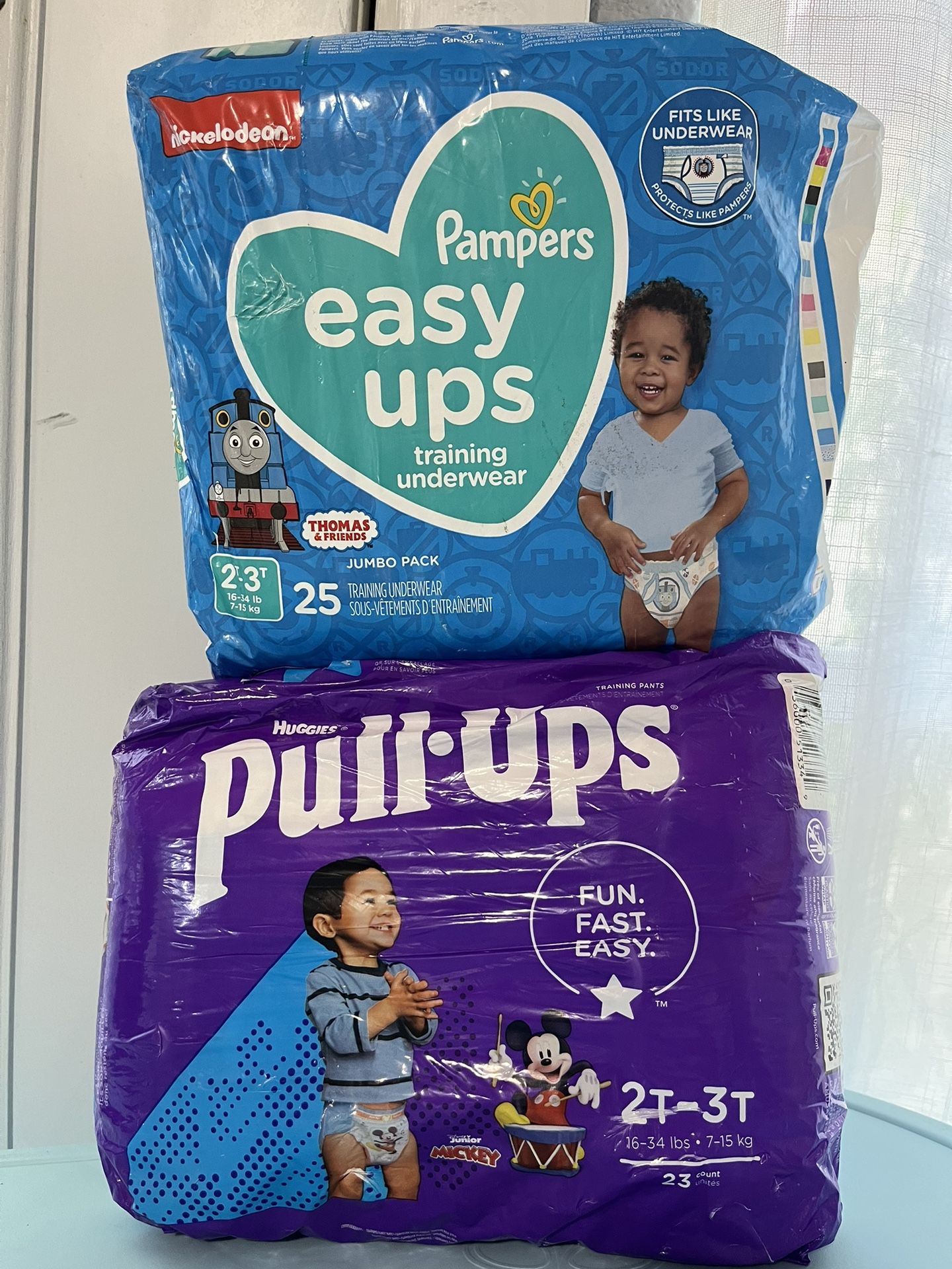 2T 3T Pull-ups Easy Ups Training Pants