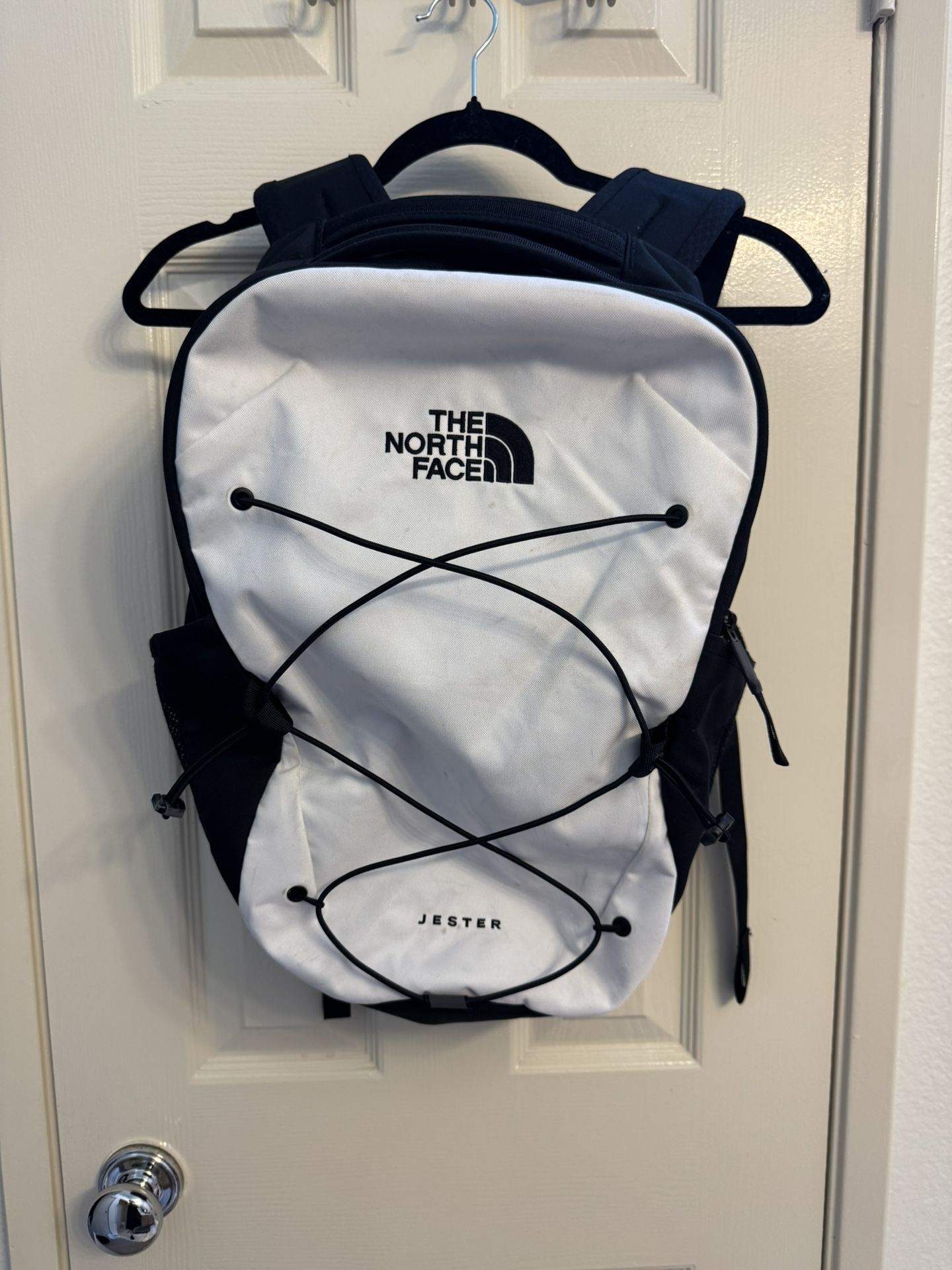 The North Face Backpack White Black 
