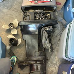 40 Hp Johnson Outboard Boat Motor