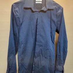 Calvin Klein Men Slim Fit Dress Shirts 