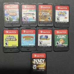Nintendo Switch games Traders Village Saturday Sunday Brown roof 3-1001 March 15-16