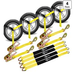 Car Tie Down Straps for Trailers Heavy Duty, 10000lbs