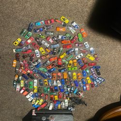 Hot Wheels And More With Case! Over 200!