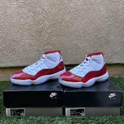 Jordan 11 Cherry Size 12 And 10.5