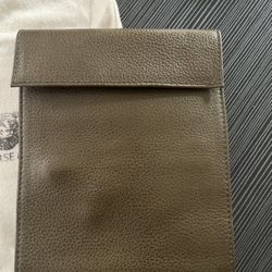 J P Ourse & CIE Geneve Brown Genuine Leather Wallet/Travel Bag Bolivia