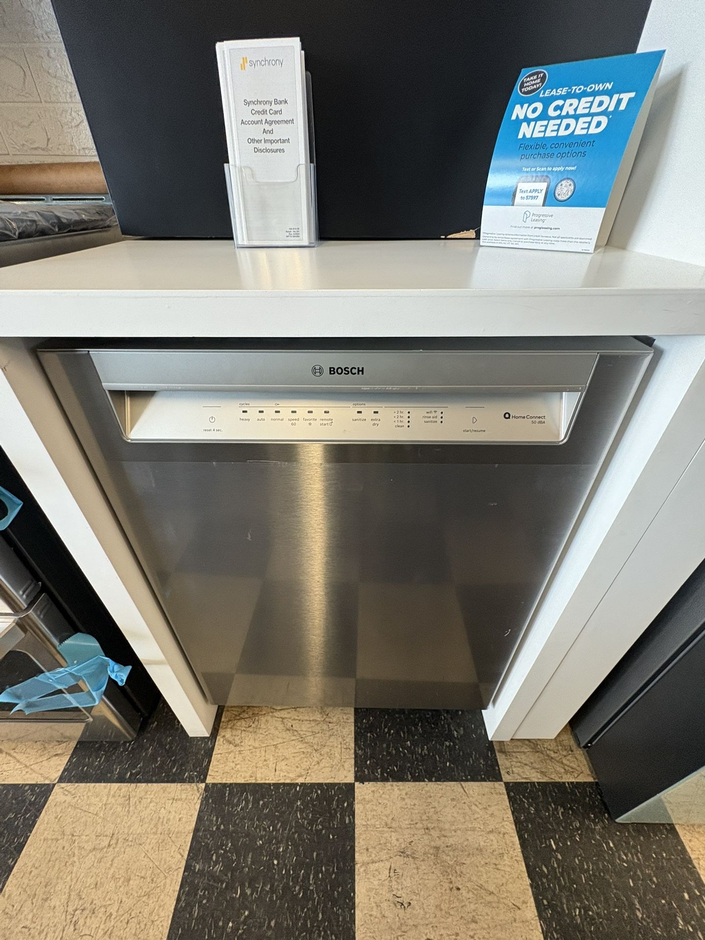 Bosch Dishwasher In Stainless Steel