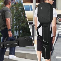 Equipment Bag Carrying Case for Men Women, with Shoe Compartment Up to US Men Size 16