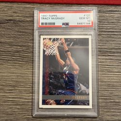 1997 Topps Tracy McGrady #125 PSA 10