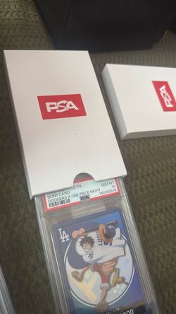 Please don’t waste my time - NO TRADES - Price is firm!!!!  PSA 10 One Piece Dodgers x One Piece Night Don!! Card