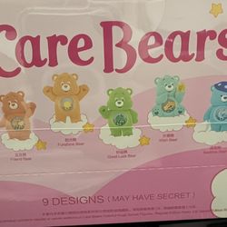 PopMart x Care Bears Colorful Hugs Collectible Series Blind Box Case Set 9 Boxes