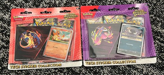 Pokemon Ascended Heroes Tech Sticker Collection