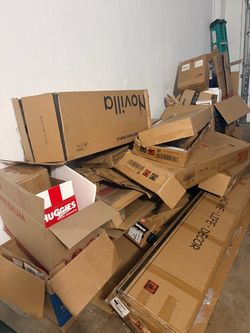 Free - a lot of cardboard boxes