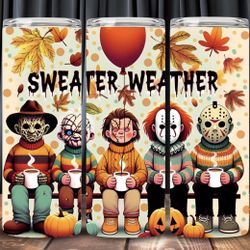Fall/halloween Tumbler
