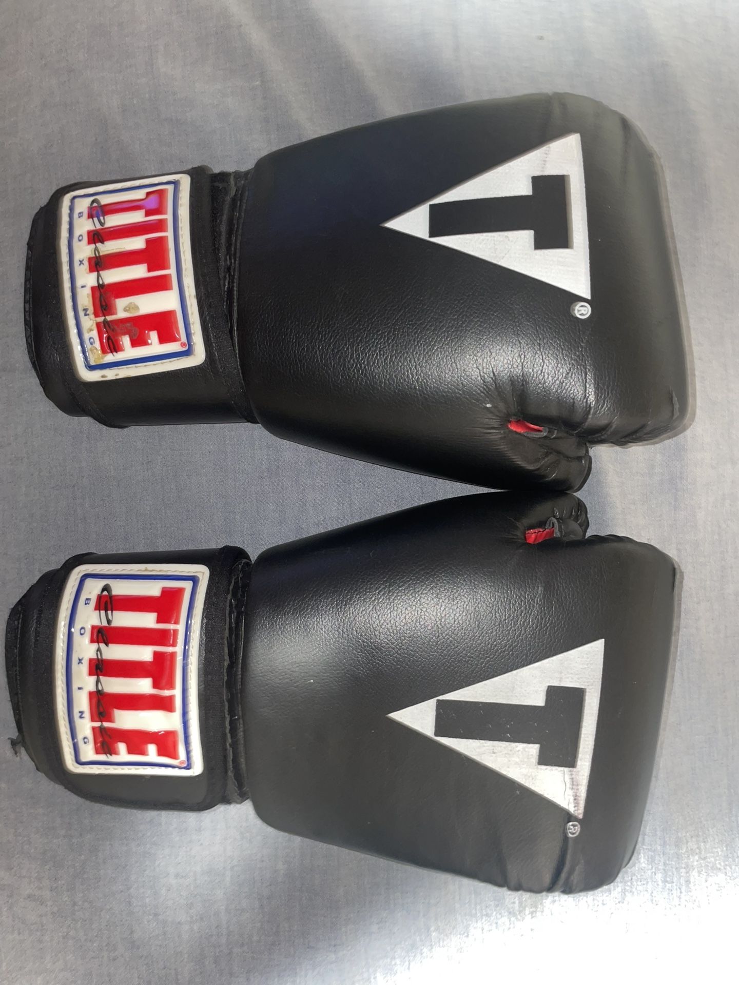 Title Gloves And Boxing Shoes
