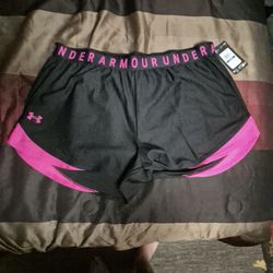 New Women's Under Armour Play Up Shorts XL