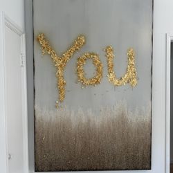 You & God Oversized Wall Art