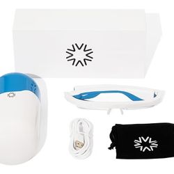 Premium Blue Light Therapy Glasses | Sleep Better, Boost Energy, Improve Mood | Portable Light Therapy Lamp | Circadian Rhythm Disruptions Linked to S