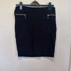 Joe B Women’s Extra Large XL Black Straight Skirt