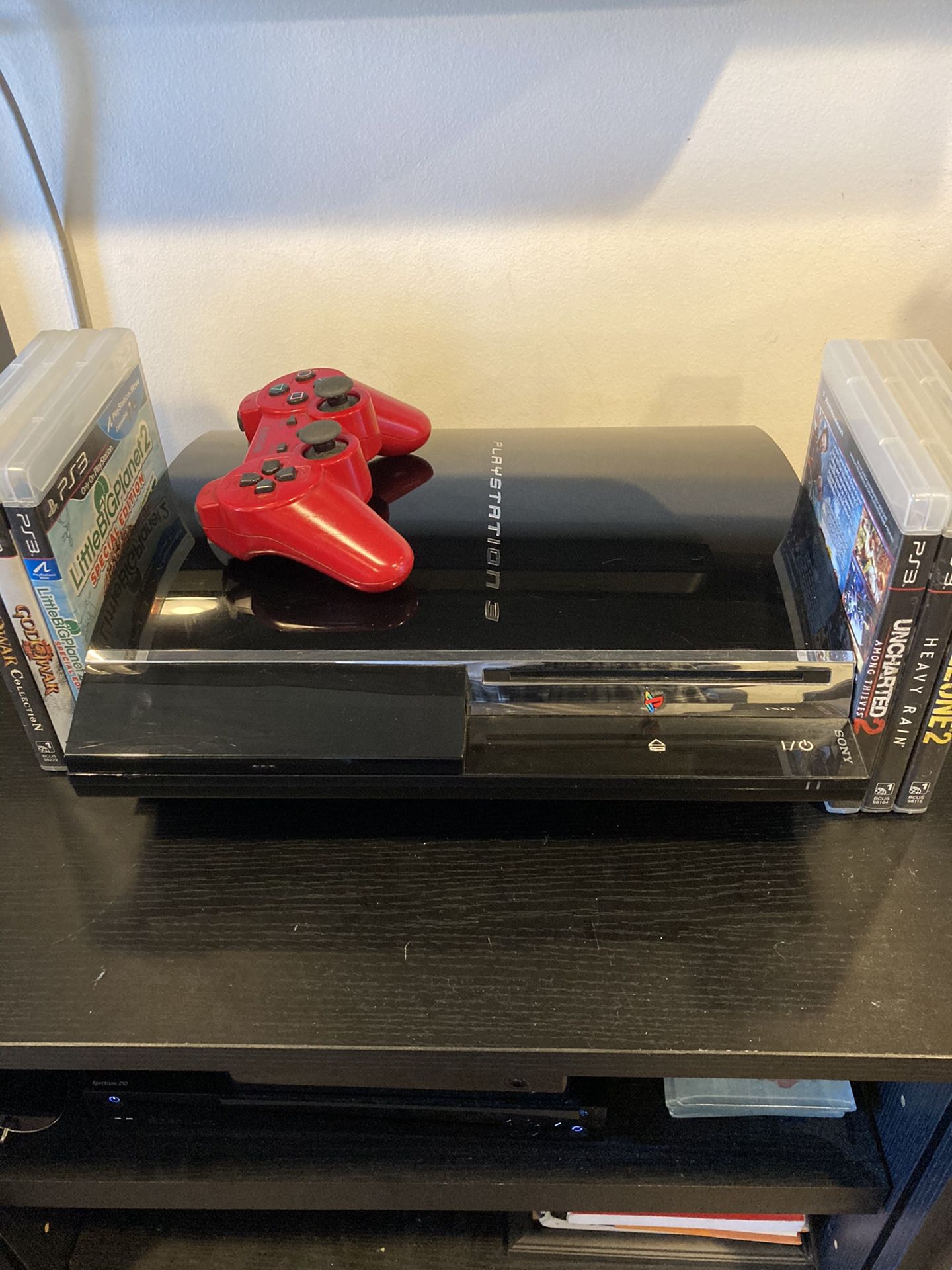 PlayStation 3 60GB w/ 6 PS3 Games & 5 PS3 Controllers