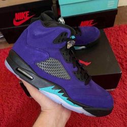 Jordan 5 Grape - Size 10.5