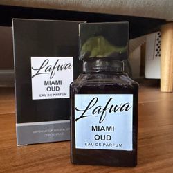 Lafwa Miami Oud Eau de Parfum EDP Perfume Fragrance Spray 0.9oz/25mL