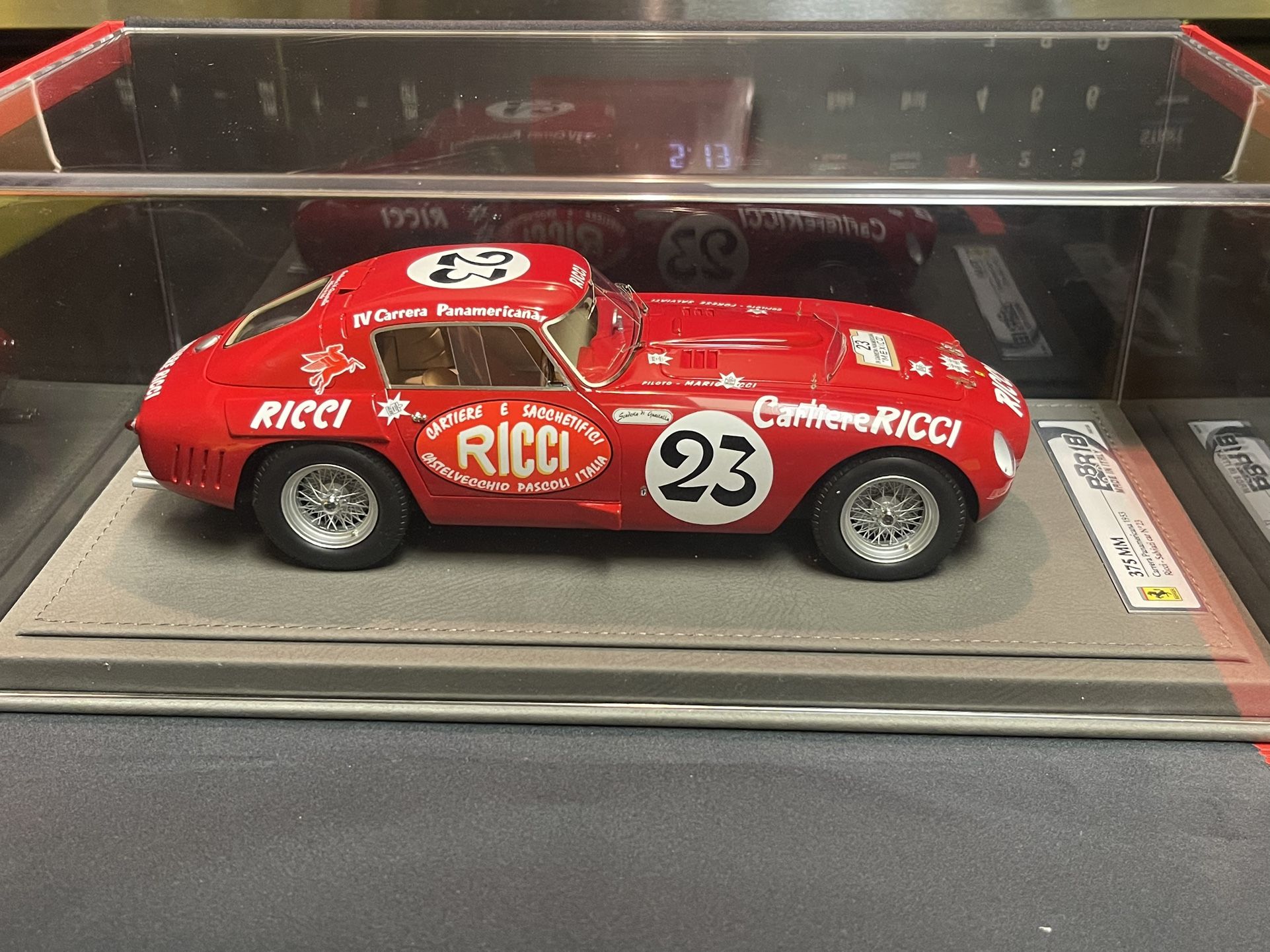 BBR 1/18 Scale 1953, Ferrari 375 MM Carrera Panamericana New