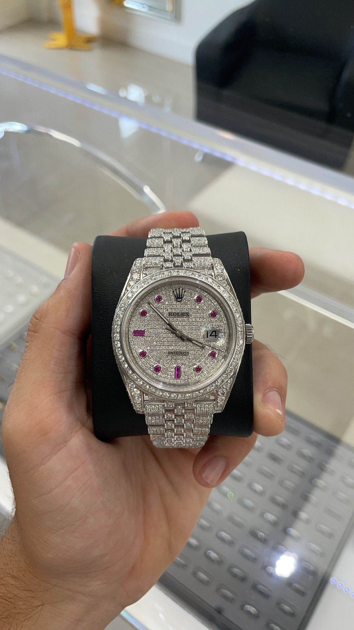 Diamond 41mm Rolex Datejust