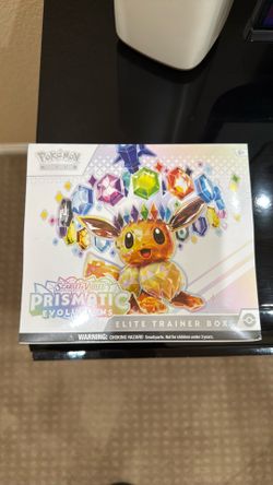 Scarlet & Violet prismatic evolutions Etb
