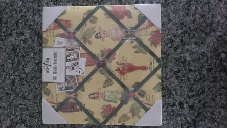 Brand New French Memo Board
