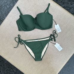 [[NEW W/ TAGS]] Target Bikini Set + Crochet Skirt Cover-Up 
