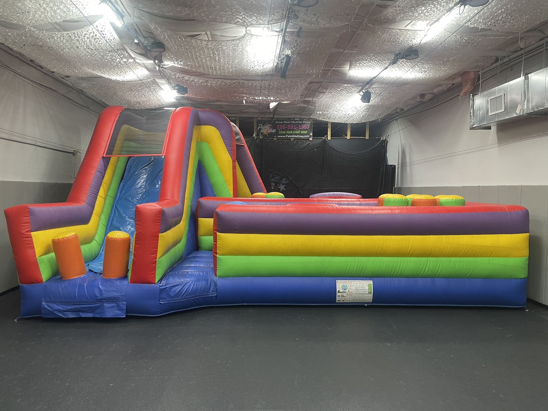 Obstacle Bounce House/ Inflatable