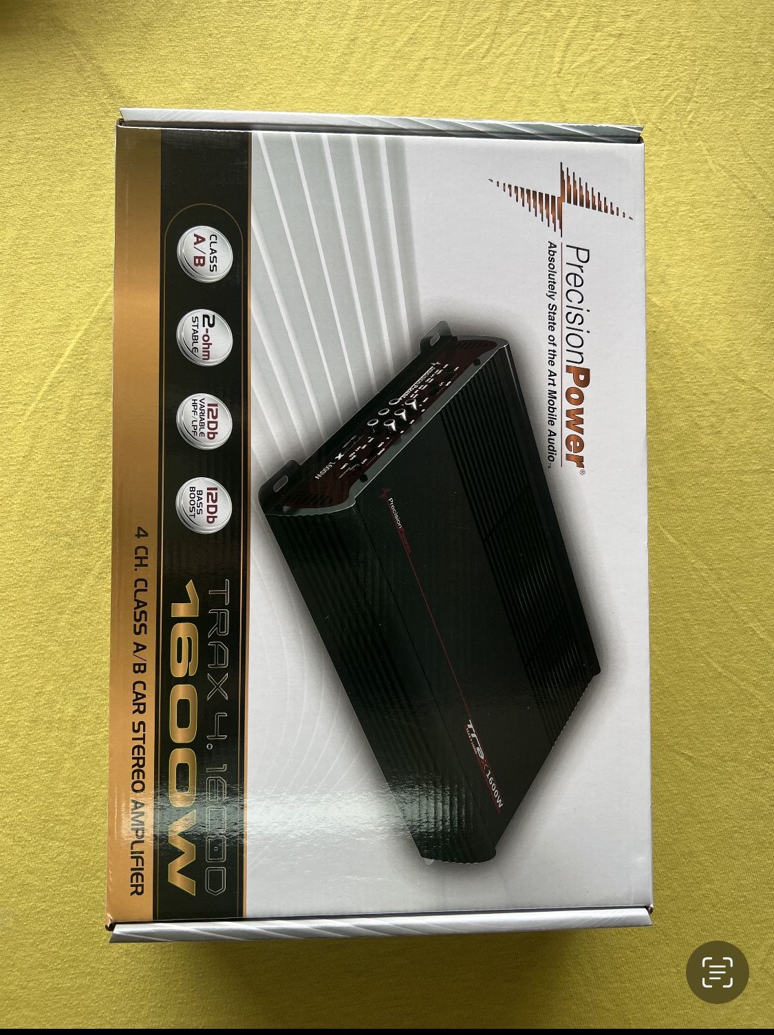 Precision Power 4 Channel Amp 1600watts
