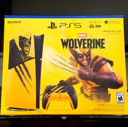 Playstation 5 Wolverine Limited Edition PS5 Bundle