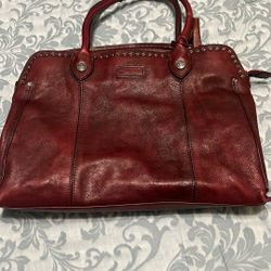 Bolsa De Piel Old Tren Moderna Vintage Mujer 