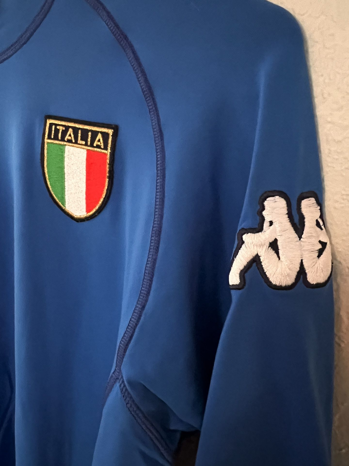 Vibtage 2000/01 Italy Home Football Shirt (XL) Purchased Traveling Abroad