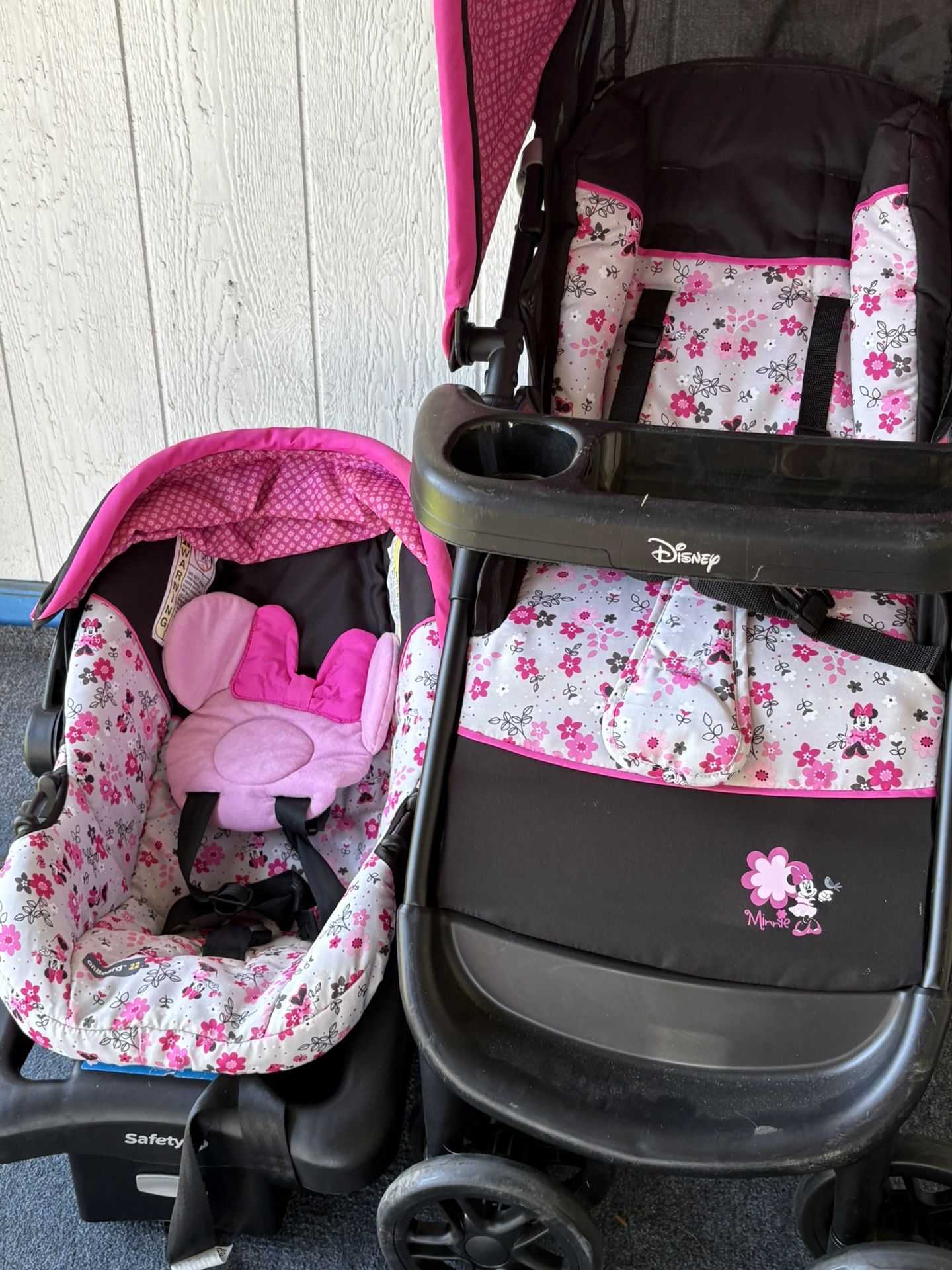 Disney Mimi Stroller And Car Seat