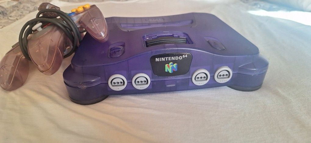 Grape Purple Nintendo 64 System