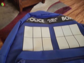 Dr who police backpack
