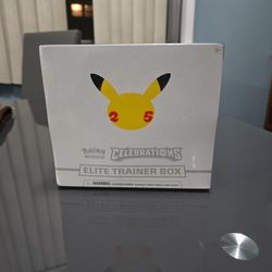 Pokemon Celebrations ETB NEW NEVER OPENED