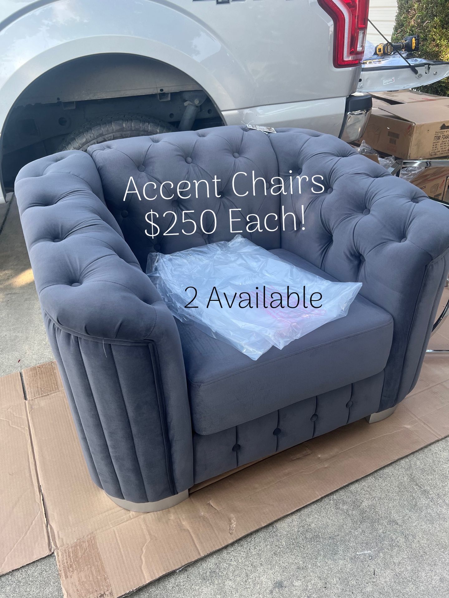 NEW ACCENT CHAIRS