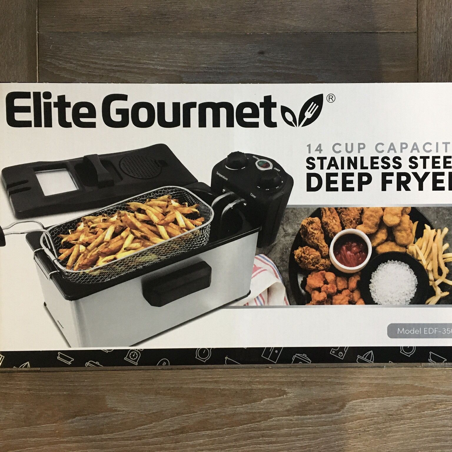 Elite Gourmet Stainless Steel 3.5qt Deep Fryer NEW for Sale in San Antonio,  TX - OfferUp