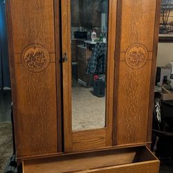 French Early 20th Century Armoire