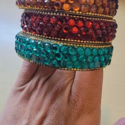 Jewelry Lot Of 3 Items Bracelets