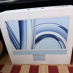iMac (M3) in Blue/ 24inch/ 24gb/ 2TB