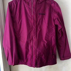 Columbia Rain Coat (girls XL, Women’s Small)