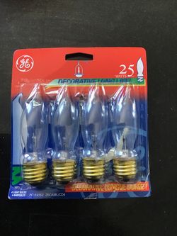 4 light bulbs